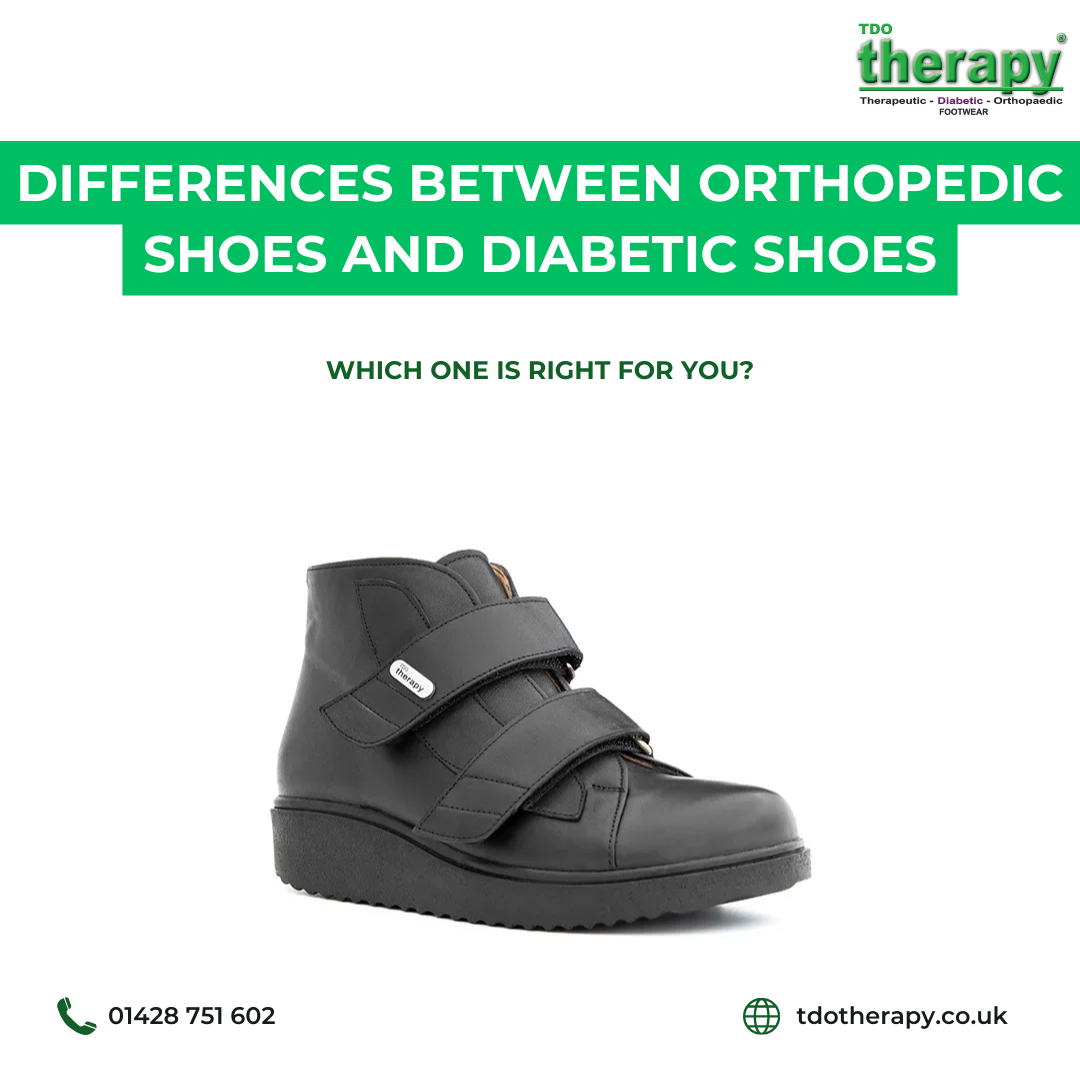 Differences Between Orthopedic Shoes and Diabetic Shoes: Which One Is Right for You?