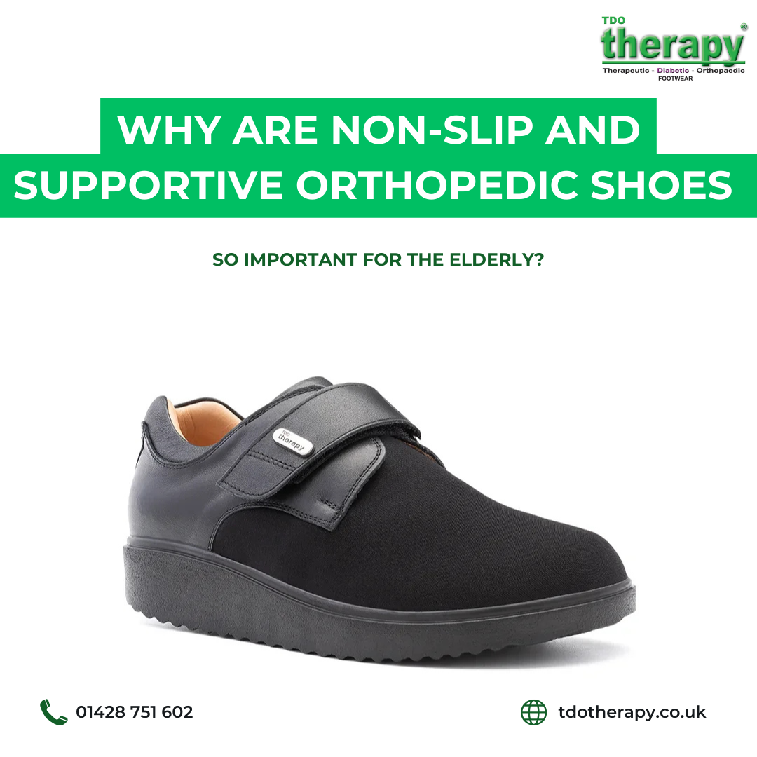 Why Are Non-Slip and Supportive Orthopedic Shoes So Important for Seniors?