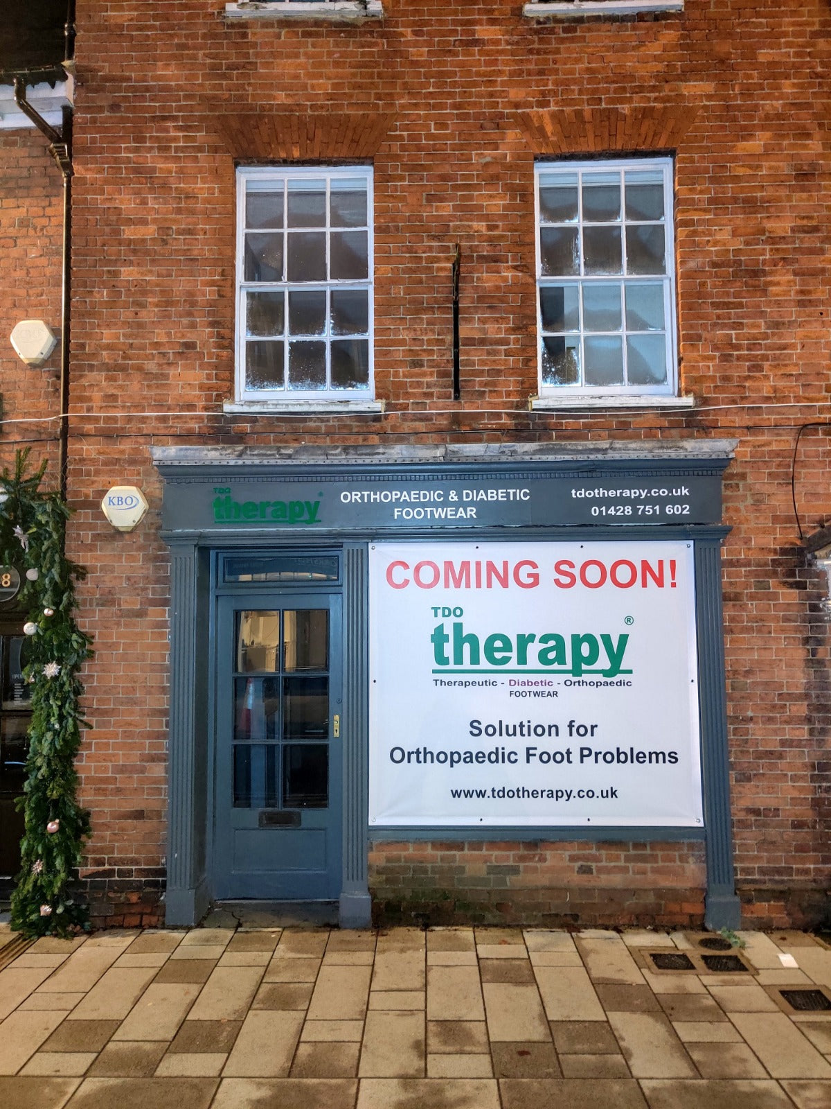 Free professional shoe fitting at TDO Therapy Farnham store.