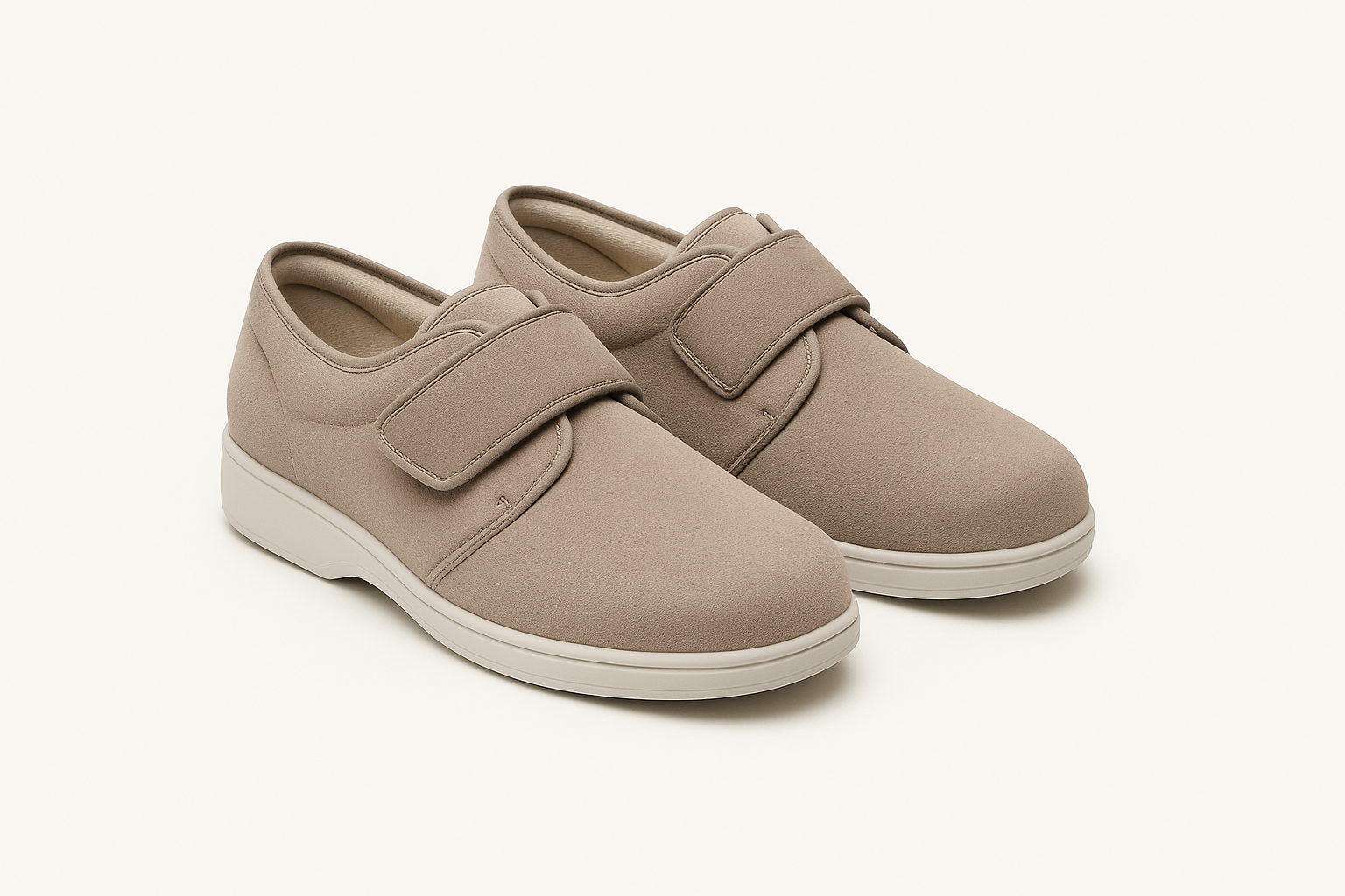 NHS-approved wide fit shoes designed for swollen and sensitive feet