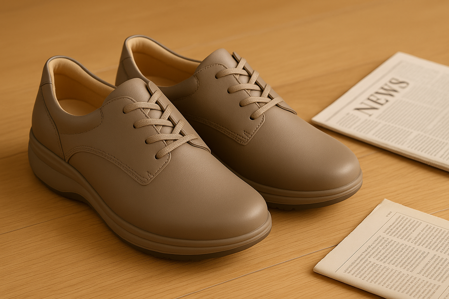 Orthopedic shoes for flat feet in the UK with arch support.