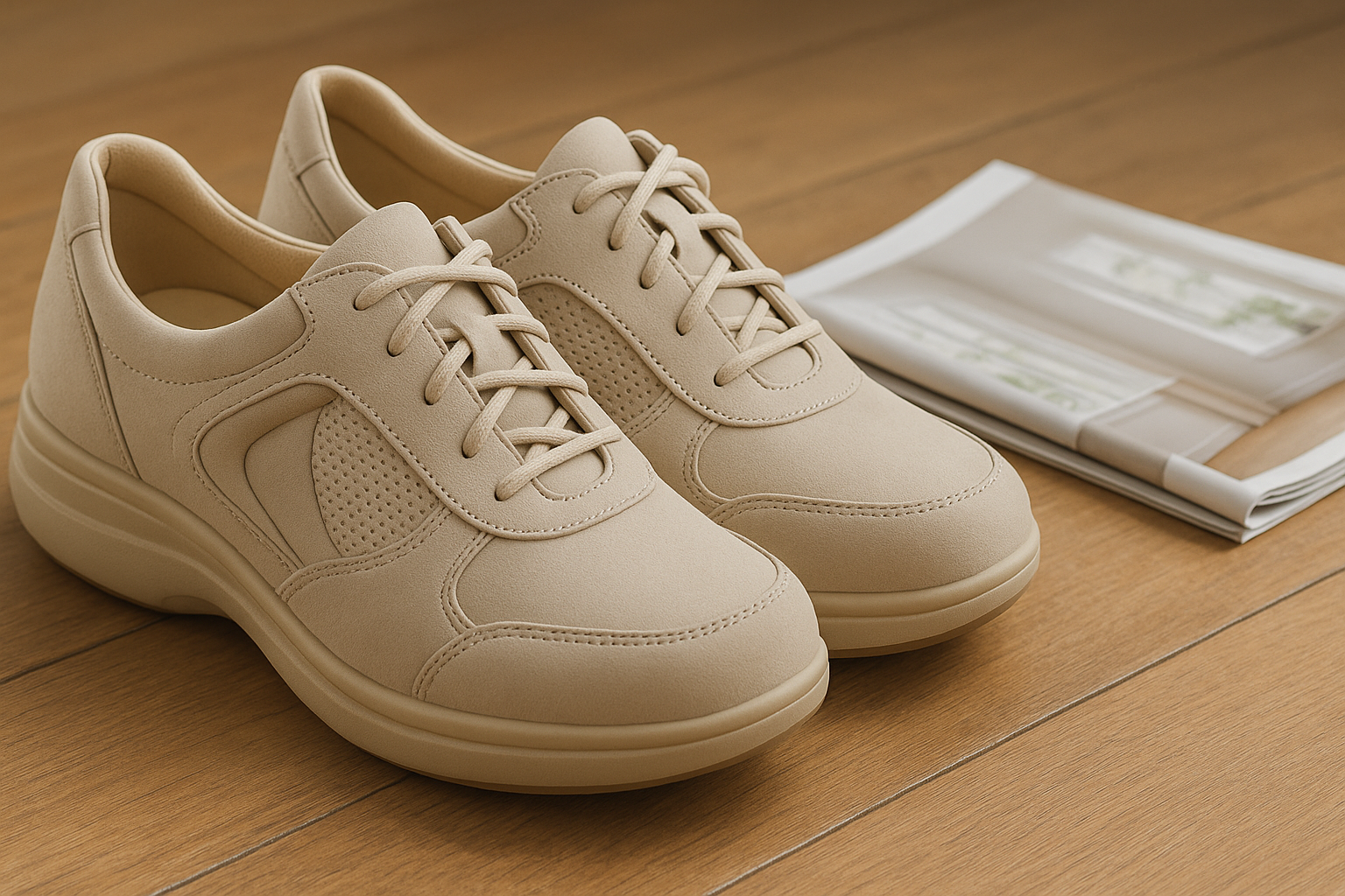 Orthopedic shoes for high arches in the UK with cushioned insoles.