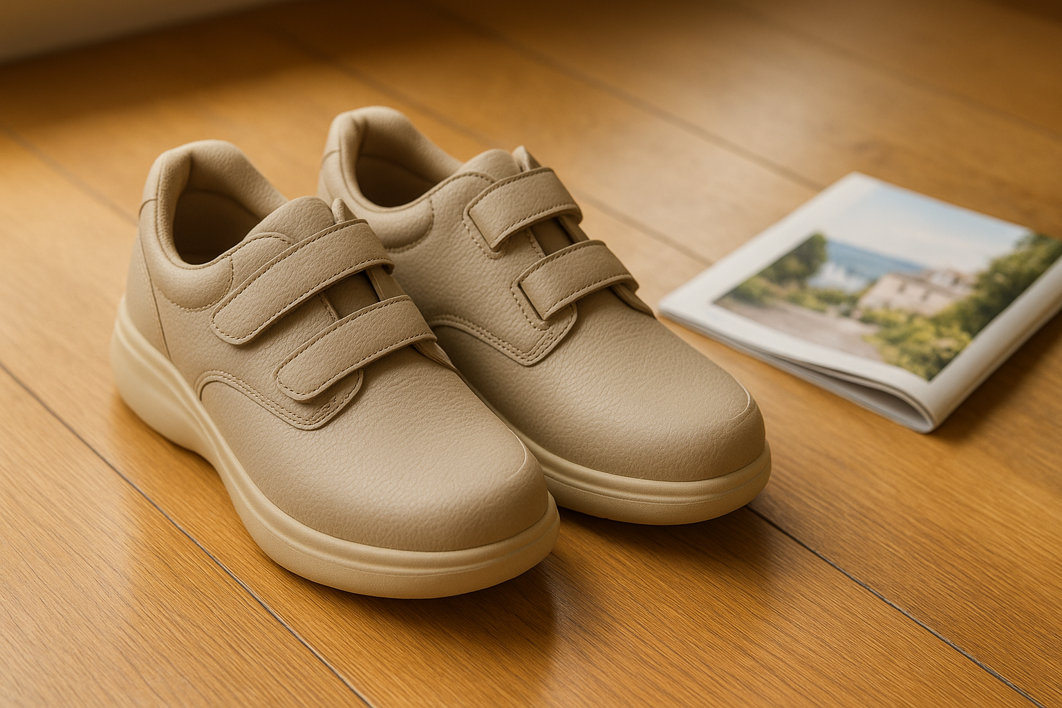 Orthopedic shoes for supination in the UK with cushioning and stability.