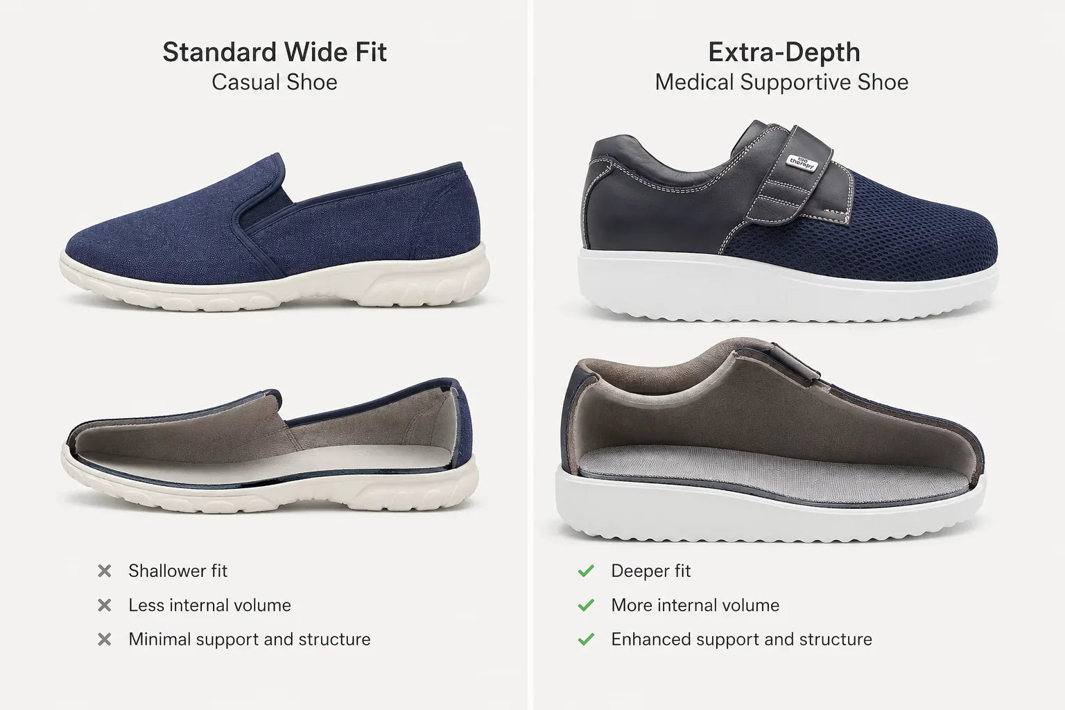 Why Wide Shoes Are Not Enough for Complex Foot Problems