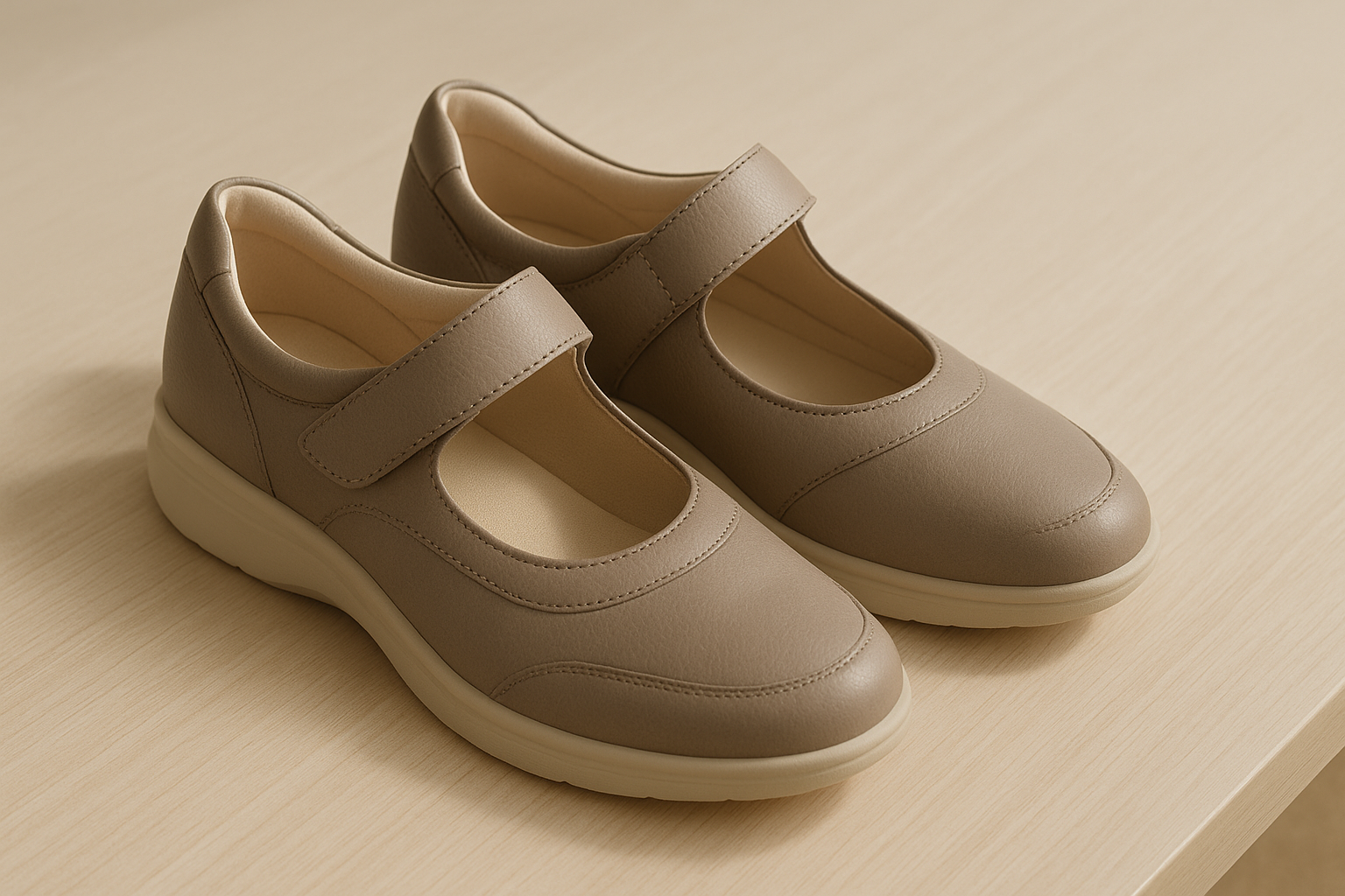 Women’s supportive shoes for plantar fasciitis with cushioned heel