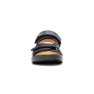 Easy wear men’s wide fit orthopedic sandals with breathable design and supportive sole – Cedar model.