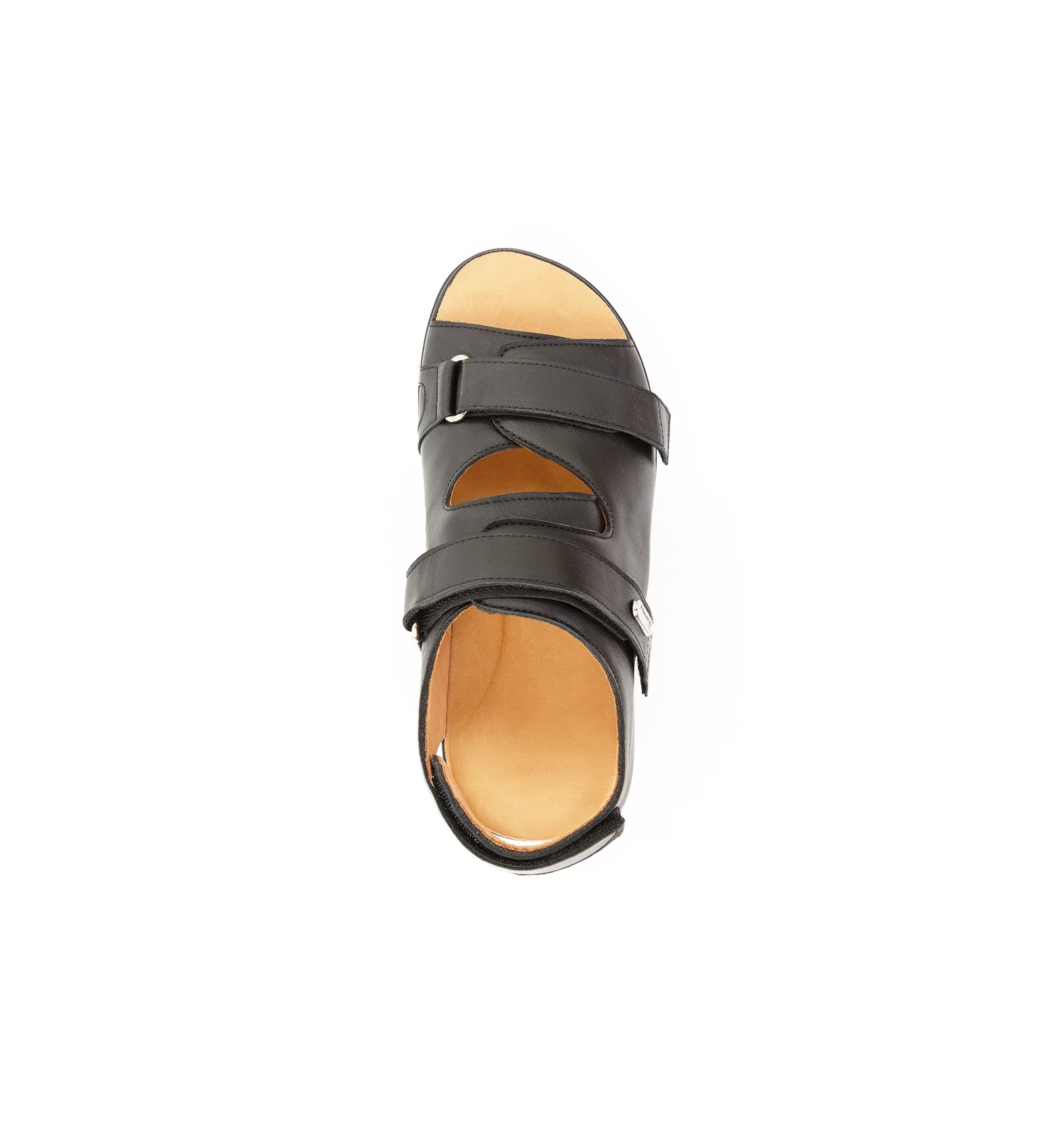 Women’s wide fit orthopedic sandals designed for edema and recovery – Cedar model.