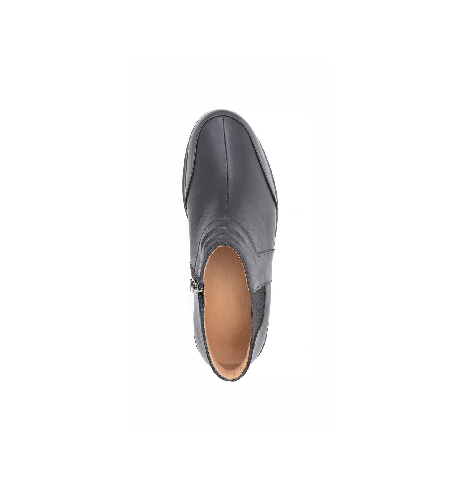 Men’s orthopedic ankle boots designed for swollen feet with supportive sole – chelsea model.