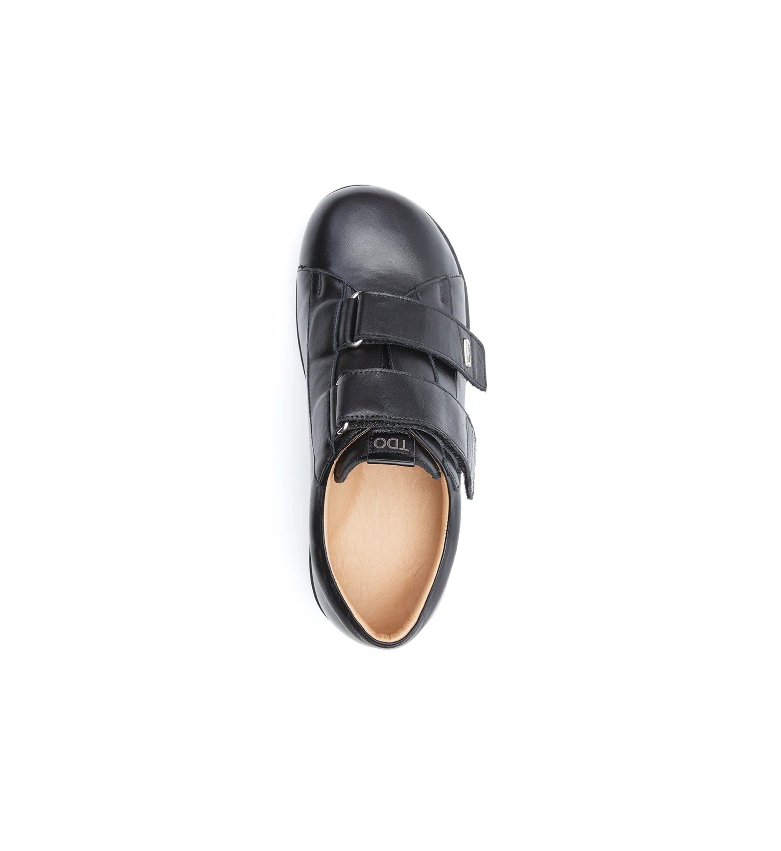 Men’s supportive orthopaedic shoes with stable heel design for improved walking balance