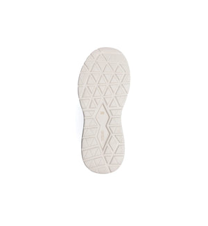 Outsole view of the Flex Air grey trainer showing the supportive tread pattern