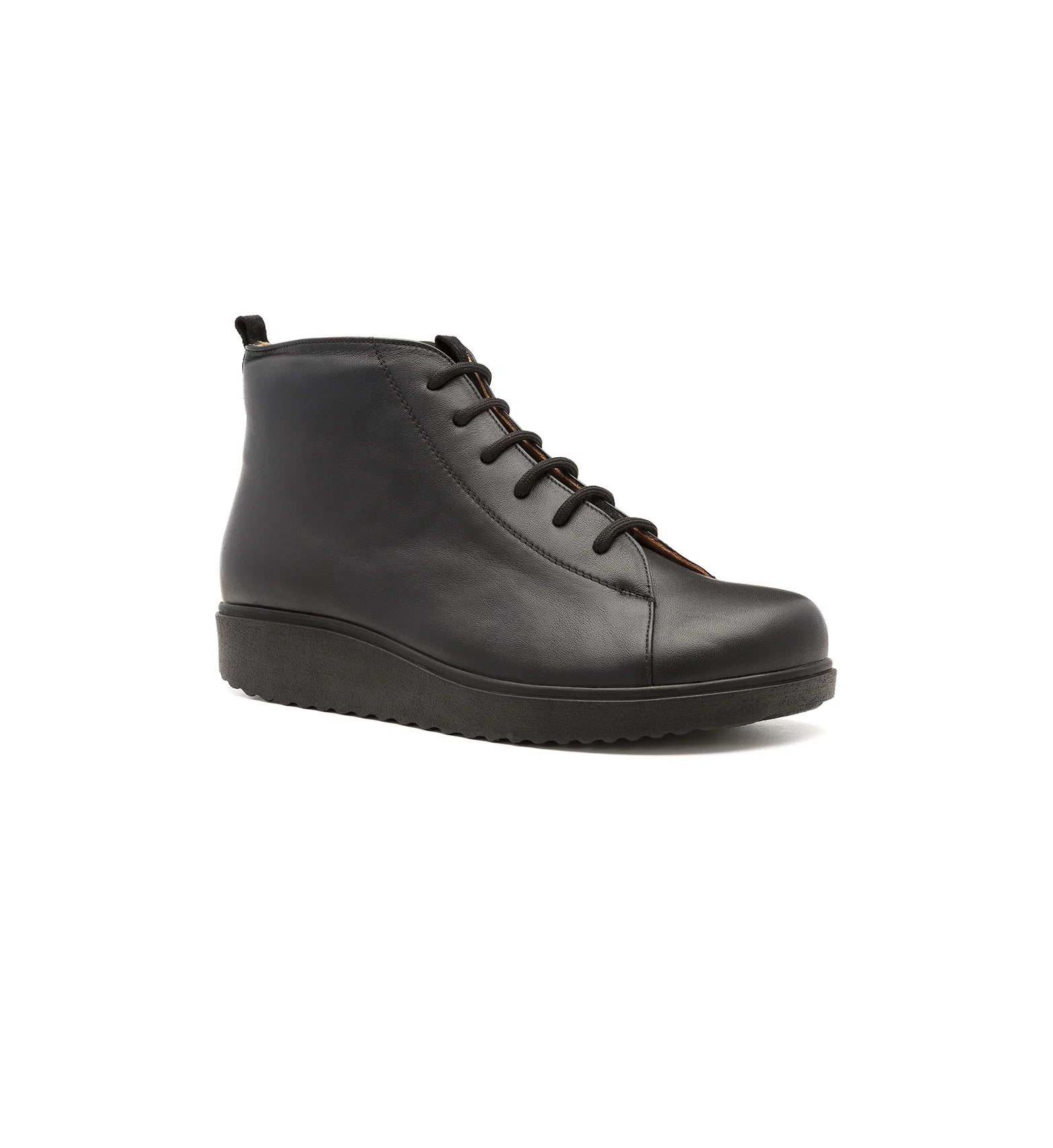 Women’s extra wide orthopedic diabetic boots designed for swollen feet, bunions, and comfort – Forge model.