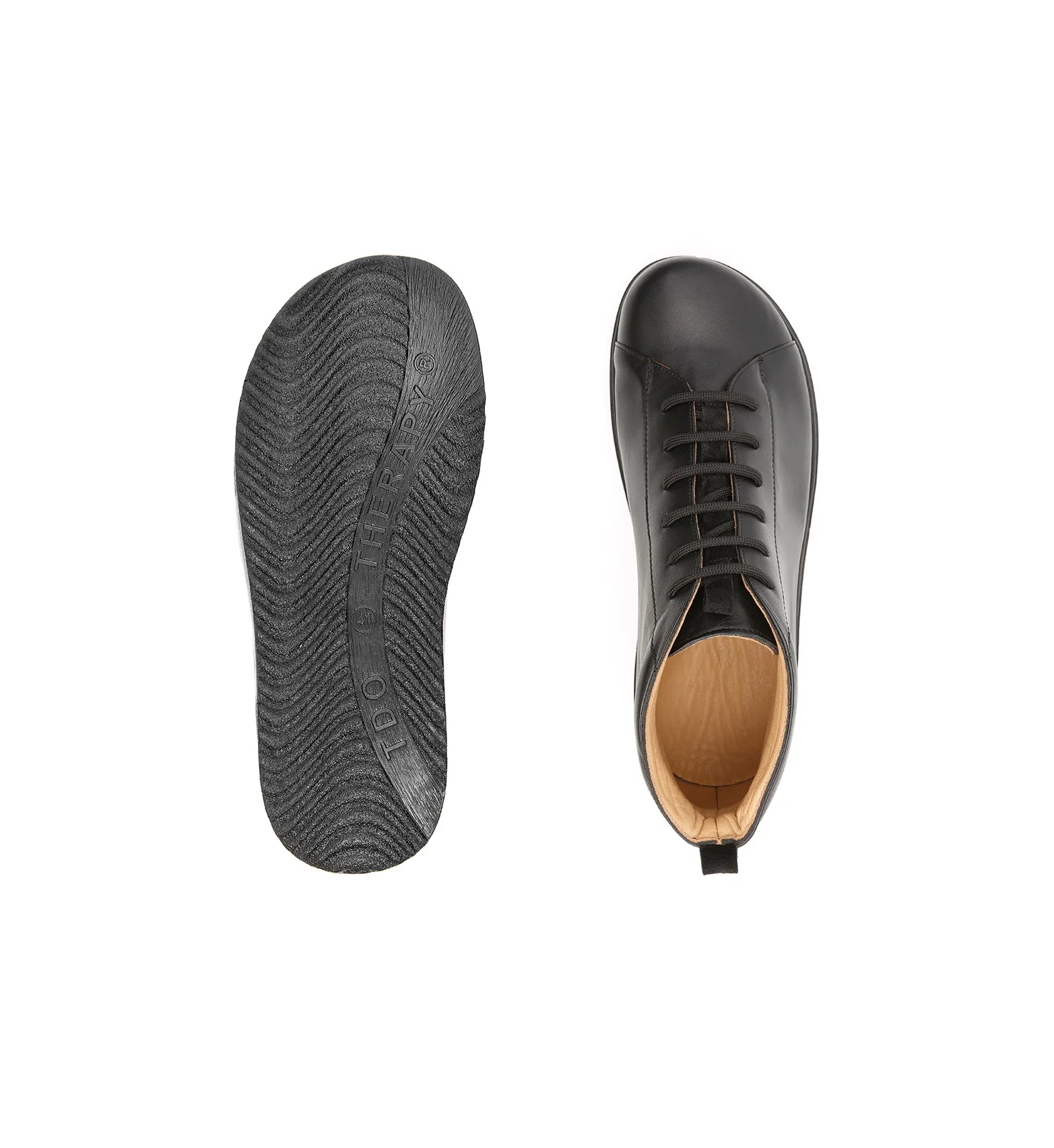 Women’s orthopedic boots with removable insole for orthotics and customised comfort – Forge model.