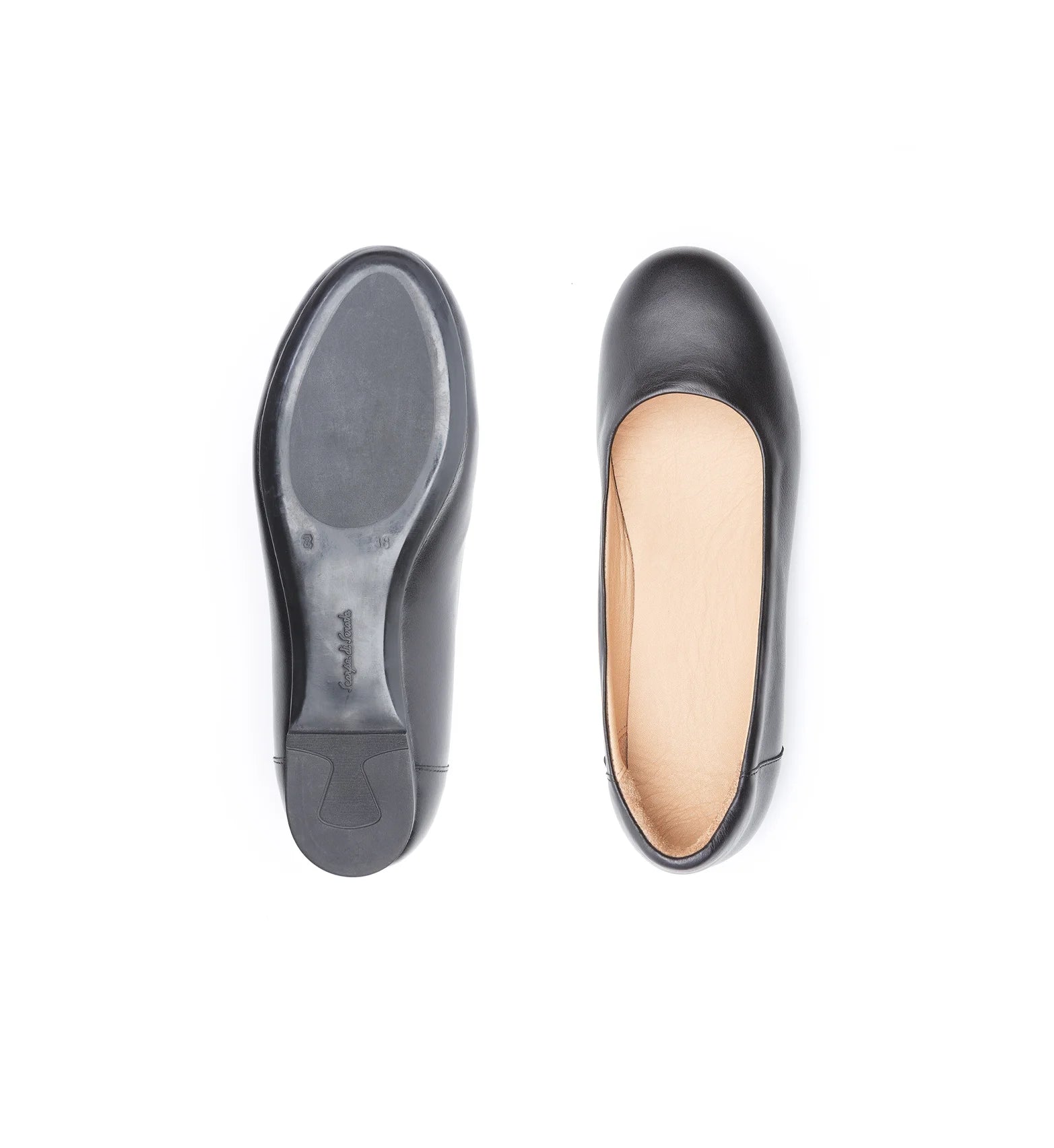 Women’s wide fit orthopedic ballet flats with removable cushioned insole – Melody comfort footwear.