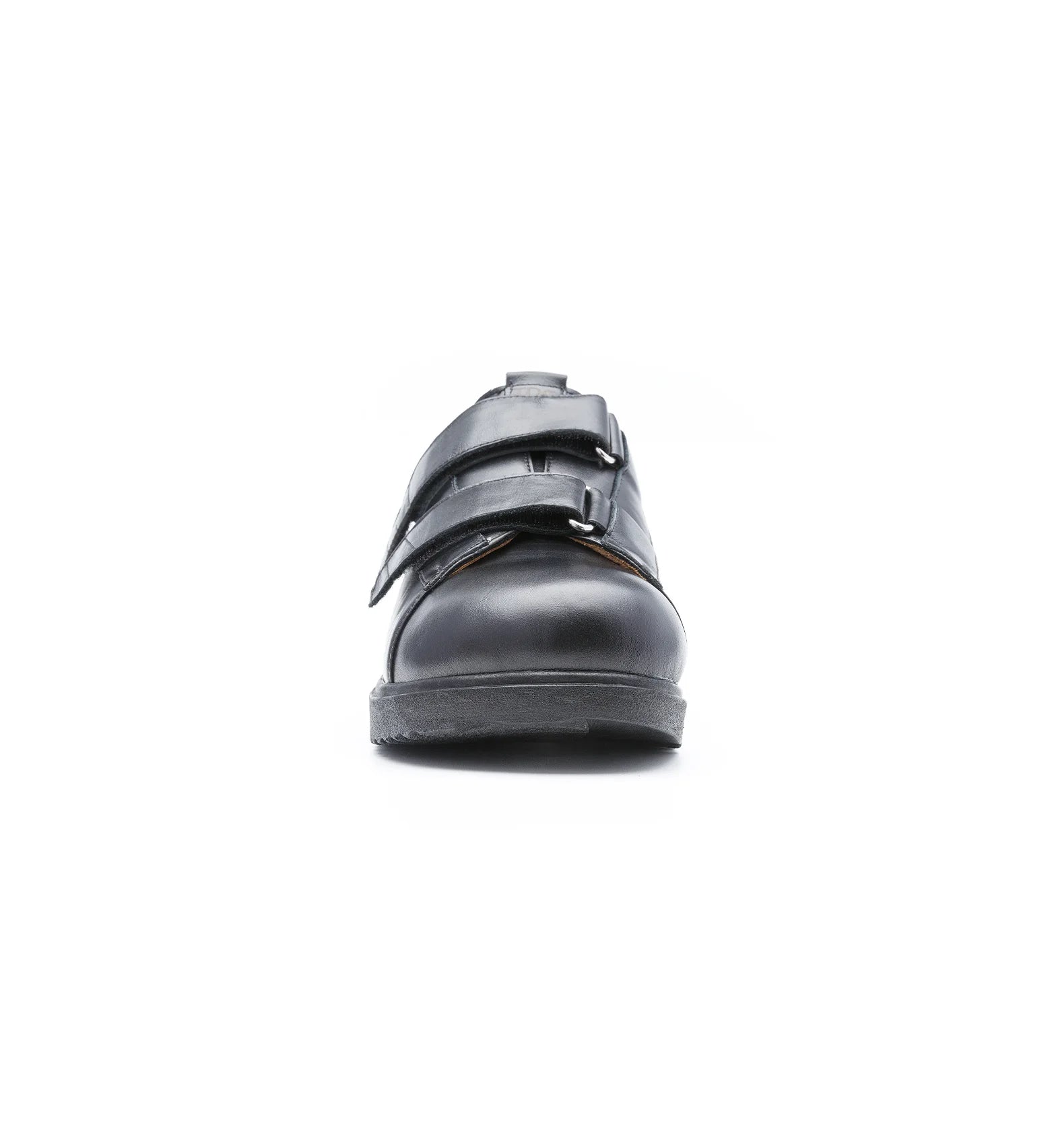Men’s diabetic shoes with deep toe box and adjustable Velcro straps for swollen feet
