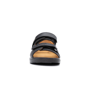 Men’s extra depth sandals with dual adjustable straps for secure fit and accommodation of swollen or sensitive feet