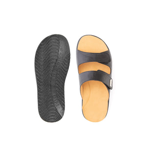 Men’s extra wide rocker sole sandals with deep fit and supportive cushioned sole for swollen feet and all-day comfort