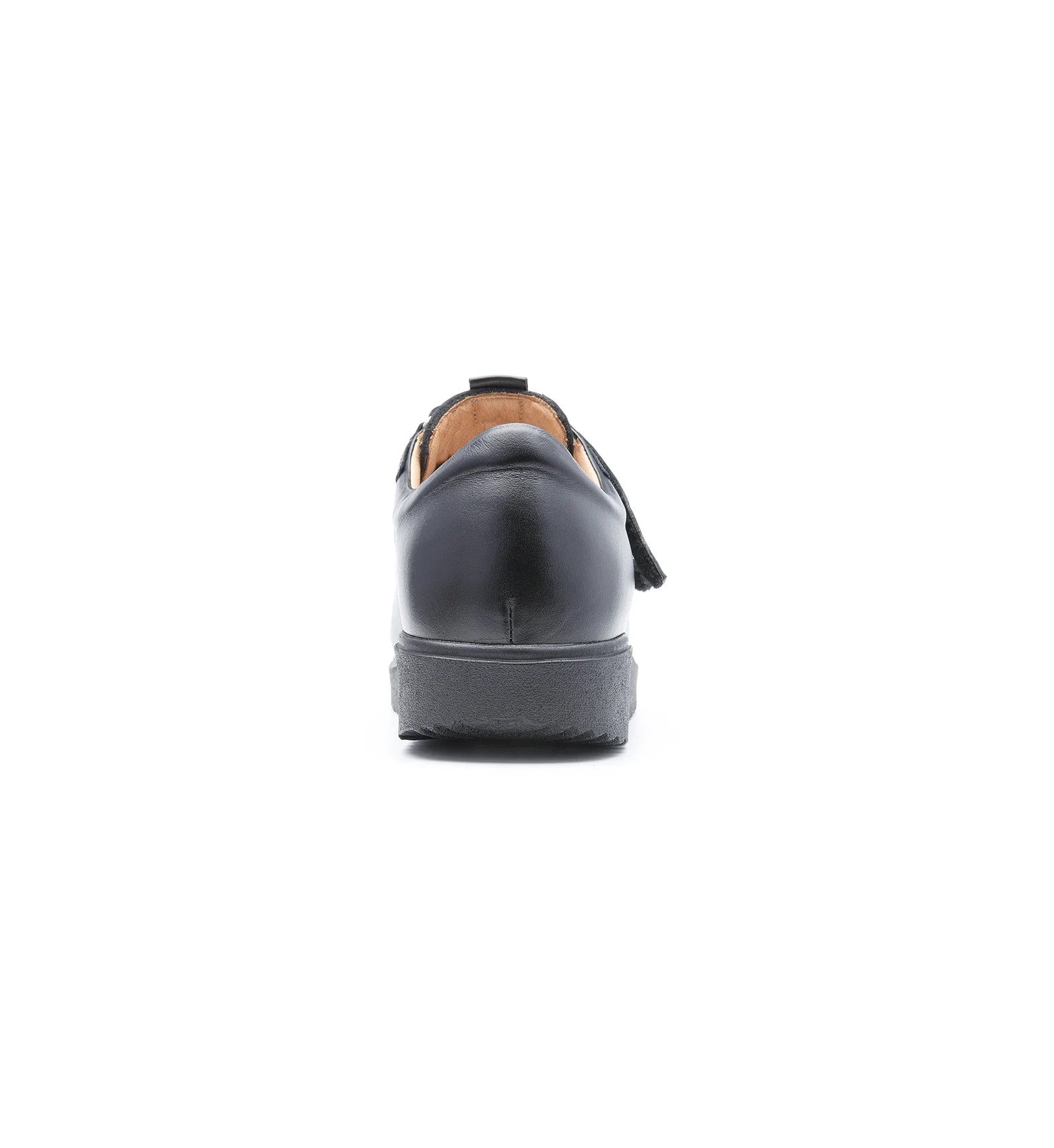 Men’s diabetic shoes with deep toe box and adjustable Velcro straps for swollen feet