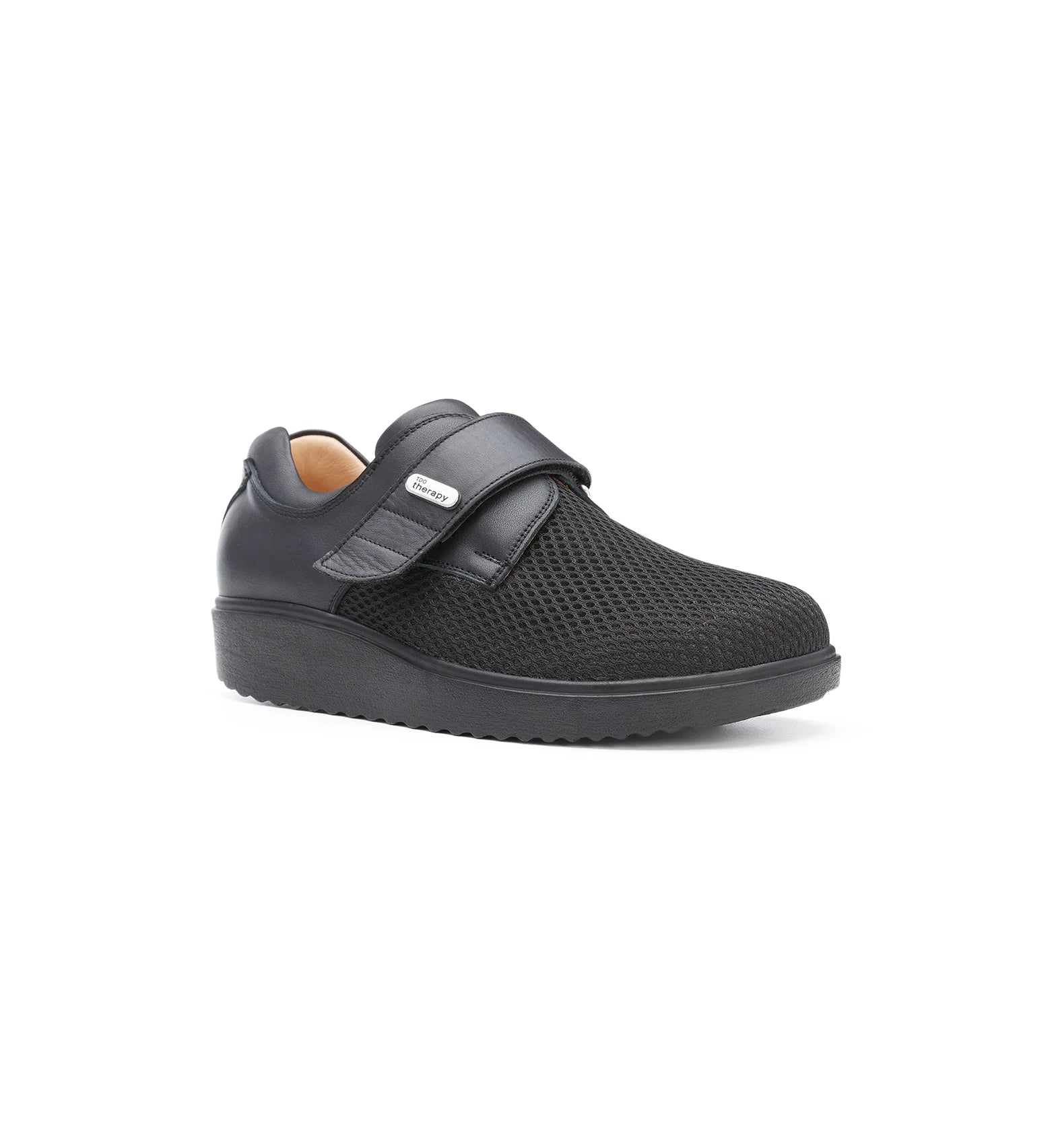 Breathable mesh and soft leather combination on Ashby 616.20.19-W