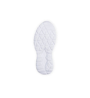 Mira women’s navy shoe – EVA outsole tread view