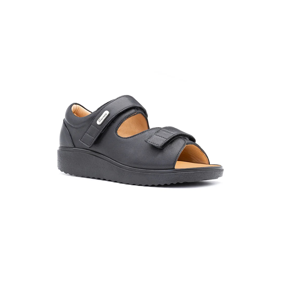 Women’s orthopedic sandals for swollen or sensitive feet.