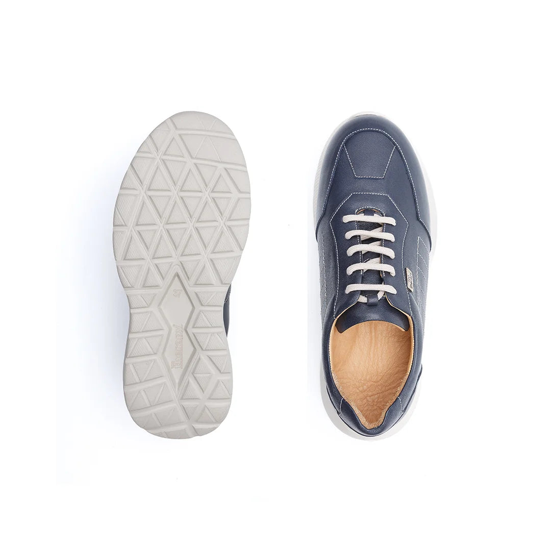 Durable orthopedic sports shoes providing stability during physical activity.