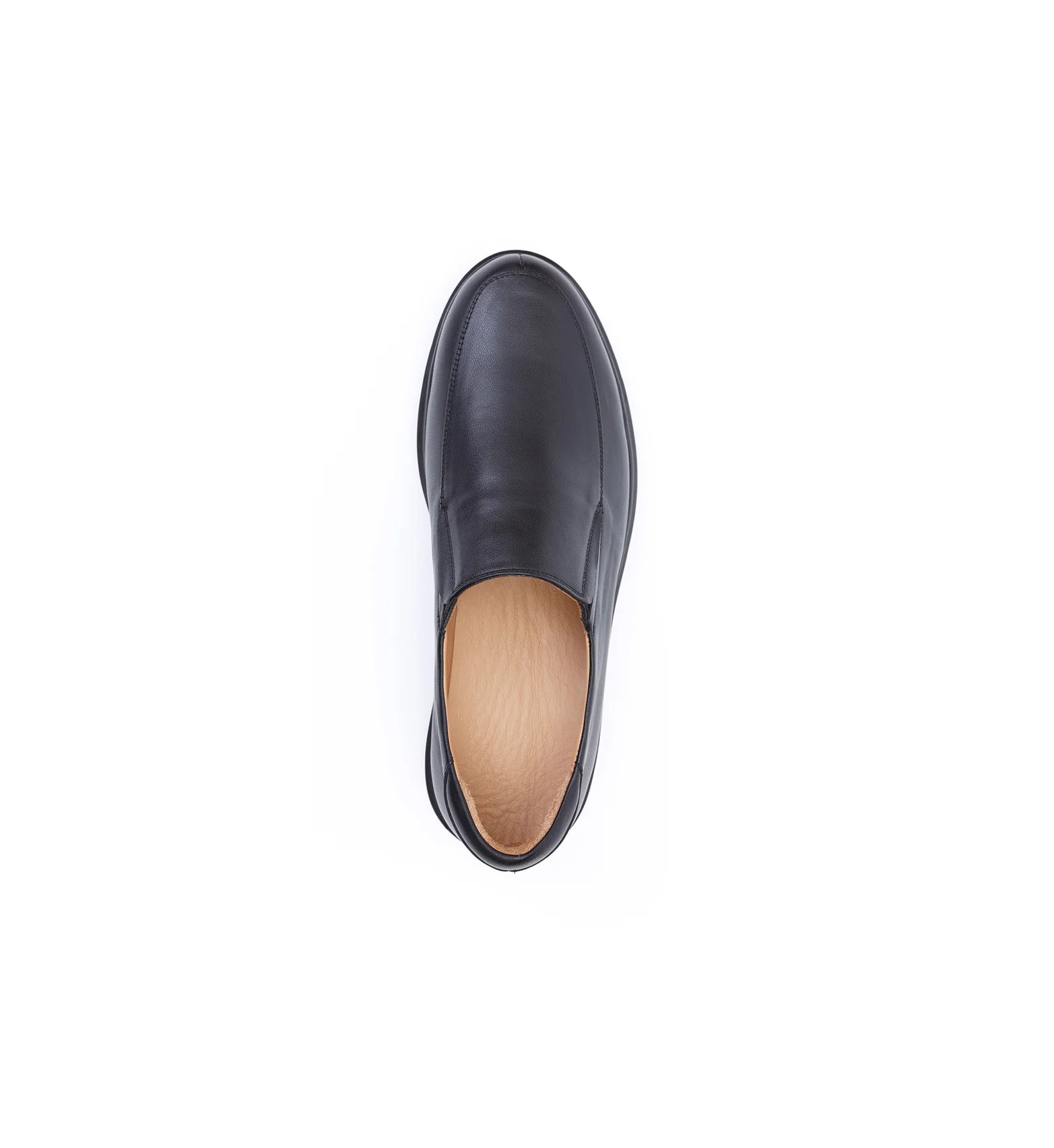 Men’s orthopedic walking shoes with cushioned footbed and shock-absorbing sole – Preston slip-on shoes.