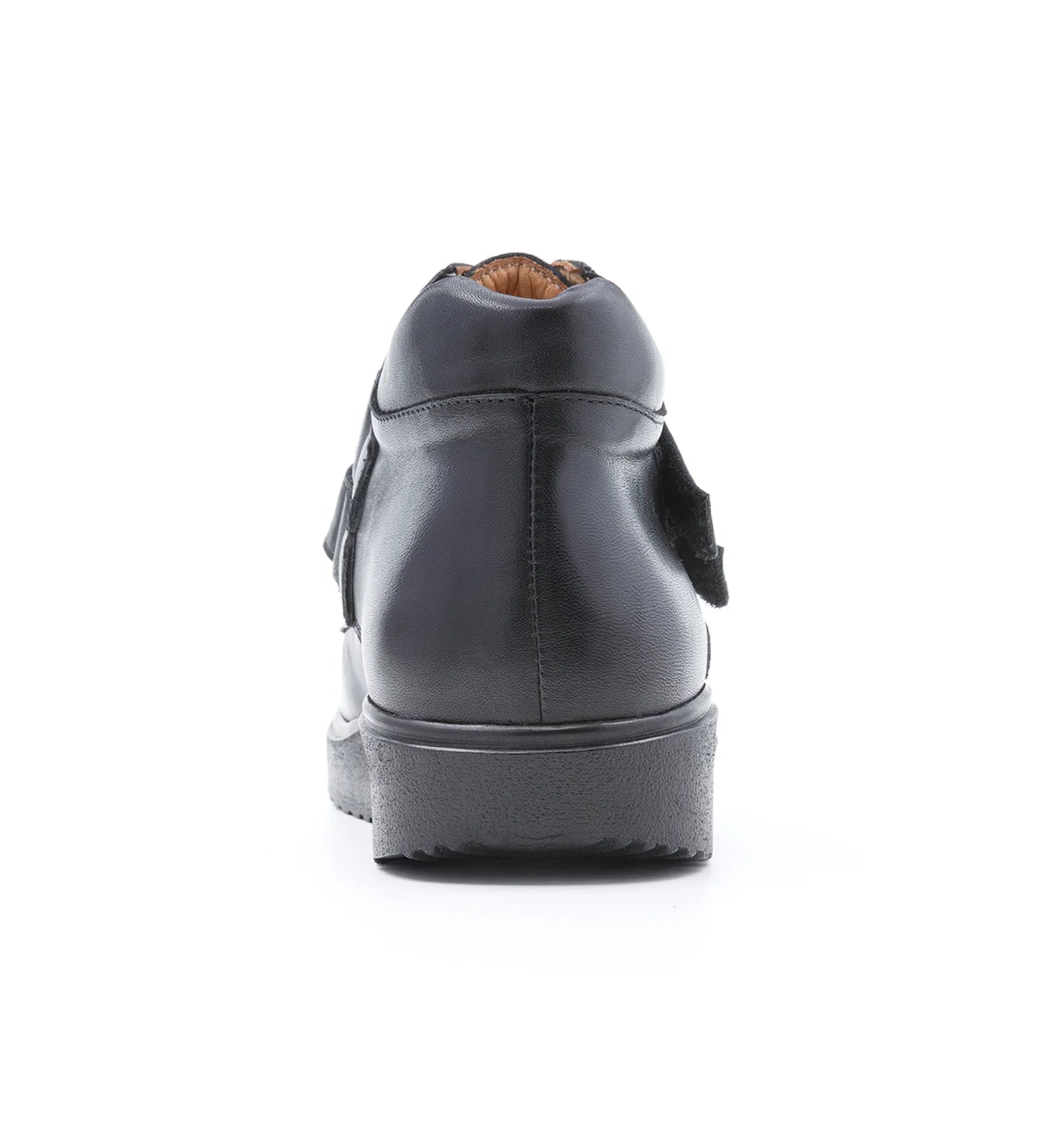 Women’s extra wide orthopedic supportive boots with stable cushioned sole.
