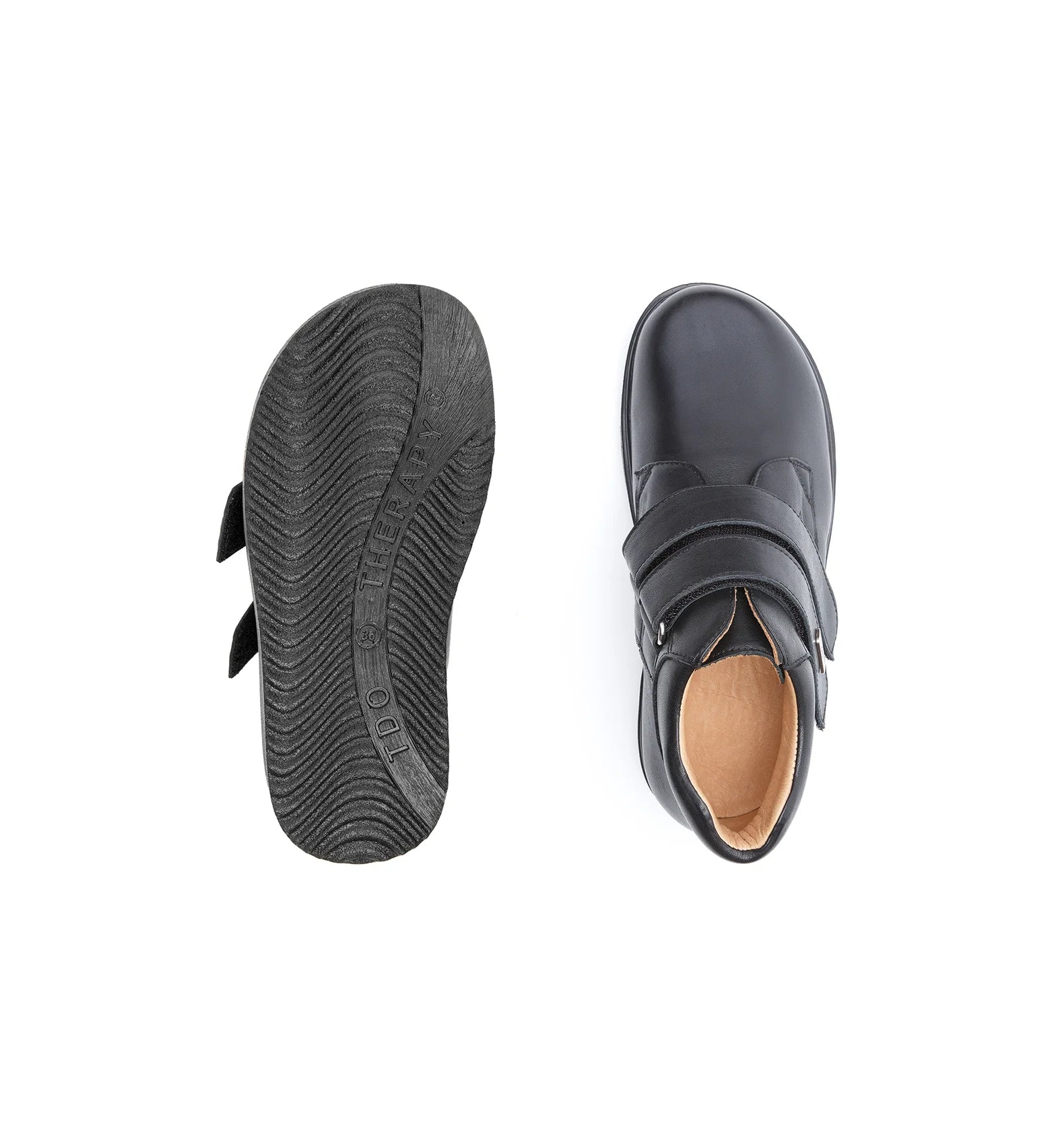 Women’s orthopedic diabetic boots with cushioned sole for stability and comfort.