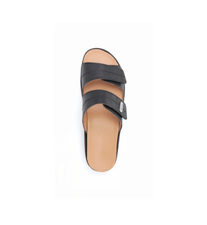 Women’s orthopedic sandals with wide front fit designed for pressure-free comfort.