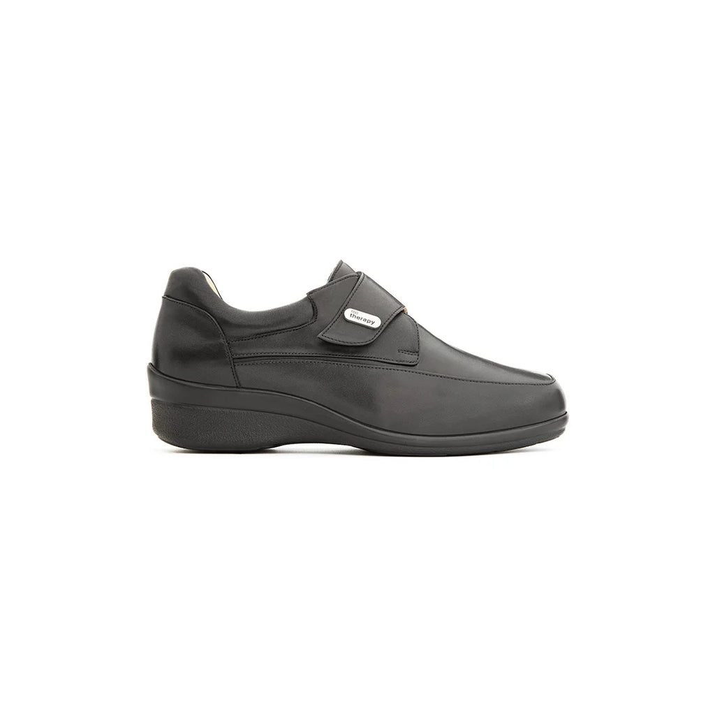 Side view of TDO 101-W Women's Diabetic Orthopaedic Shoes, highlighting its sleek design and features.