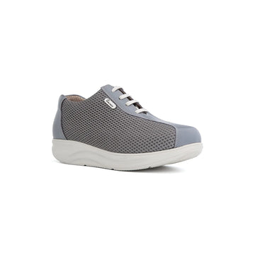45-degree front view of TDO 611.19-W Women's Diabetic Orthopaedic Shoes, showcasing their style and comfort for women.