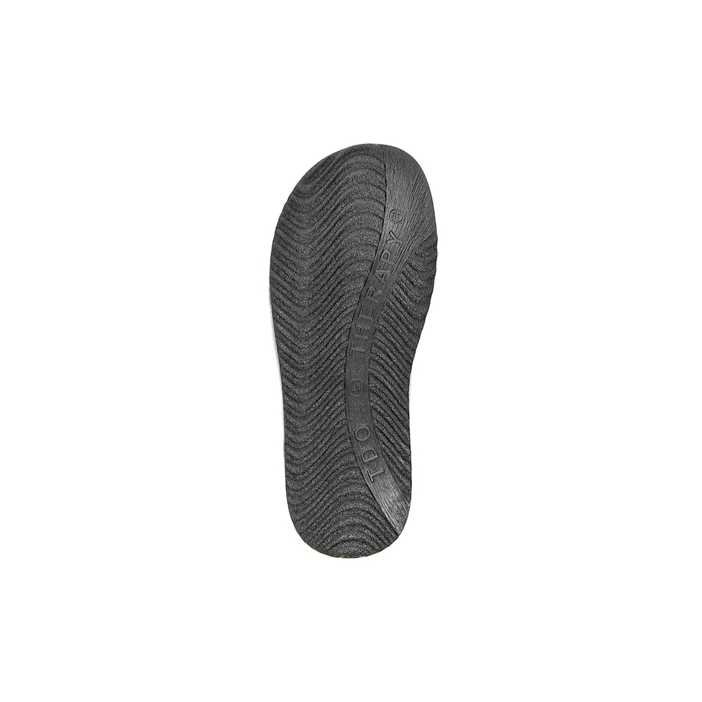 Bottom view of TDO Therapy Model 606.20-UNI featuring Rocker-Bottom Sole technology for impeccable balance and motion control.